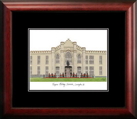 Campus Images VA984A Virginia Military Institute Academic Framed Lithograph