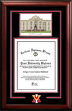 Campus Images VA984SG Virginia Military Institute Spirit Graduate Frame with Campus Image