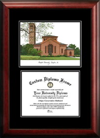Campus Images VA990D-1185 Hampton University 11w x 8.5h Diplomate Diploma Frame