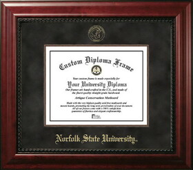 Campus Images VA992EXM-1185 Norfolk State University 11w x 8.5h Executive Diploma Frame