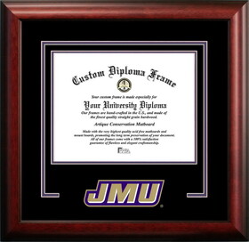 Campus Images VA994SD James Madison University Spirit Diploma Frame
