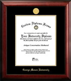 Campus Images VA997GED George Mason University Gold Embossed Diploma Frame