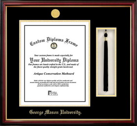 Campus Images VA997PMHGT George Mason University Tassel Box and Diploma Frame