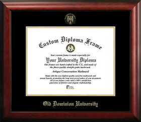 Campus Images VA998GED Old Dominion Gold Embossed Diploma Frame