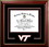 Campus Images VA999CMGTSD-155135 Virginia Tech Hokies 15.5w x 13.5h Classic Spirit Logo Diploma Frame