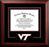 Campus Images VA999SD Virginia Tech Spirit Diploma Frame