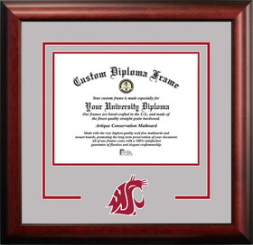Campus Images WA996SD Washington State University Spirit Diploma Frame