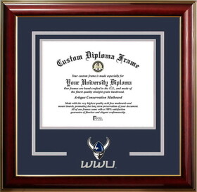 Campus Images WA997CMGTSD-1185 Western Washington University 11w x 8.5h Classic Spirit Logo Diploma Frame