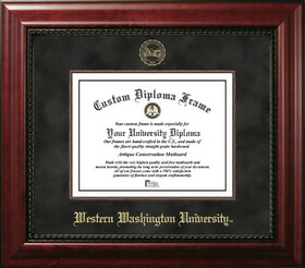 Campus Images WA997EXM-1185 Western Washington University 11w x 8.5h Executive Diploma Frame