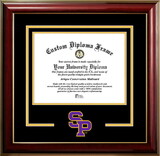 Campus Images WI993CMGTSD-108 University of Wisconsin - Stevens Point 10w x 8h Classic Spirit Logo Diploma Frame