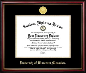 Campus Images WI994PMGED-108 University of Wisconsin, Milwaukee Petite Diploma Frame