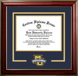 Campus Images WI999CMGTSD-129 Marquette Golden Eagles 12w x 9h Classic Spirit Logo Diploma Frame