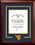 Campus Images WV991SD-1114 West Virginia University Mountaineers 11w x 14h Spirit Diploma Frame