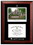 Campus Images WV999LSED-1185 Marshall University 11w x 8.5h Silver Embossed Diploma Frame with Campus Images Lithograph