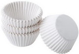Wilton Mini Cupcake Liners, White, 100 Ct.