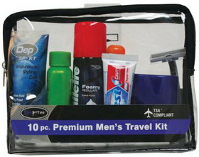 Handy Solutions, 10 Pc. Premium Men'S Travel Kit