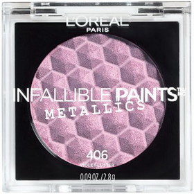 L'Oreal Paris Infallible Paints Eyeshadow Metallics, Violet Luster