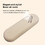 Muka Silicone Makeup Brush Holder, Travel Cosmetic Bag, Soft Cosmetic Brushes Holder with Anti-Fall Out Magnetic Closure
