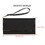 Muka Womens Business Travel Wallet Long PU Leather Purse With Wrist Strap Blank Solid Color