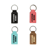 Muka Personalized Leather Keychain as a Gift for Mens & Womens