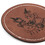 Muka Personalized Coasters, Custom Leather Coaster for Drink, Engraved Name and Logo Coasters