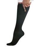 Landau 14317 Black Compression Knee High Socks /1 Pr.