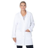 Landau 3600SC Women's 3-Pocket Mid-Length Lab Coat