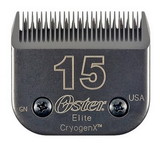 Oster #15 Elite CryogenX Blade, #15, Leaves Hair 3/64
