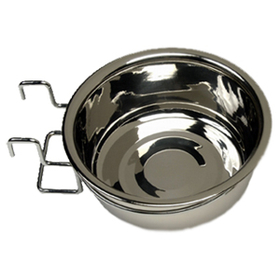 Stainless Steel Coop Cups with Wire Holders, 5 oz