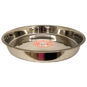 Stainless Steel Puppy Pans, 14"