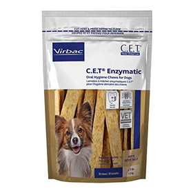 Virbac 018VR-CET C.E.T. Enzymatic Oral Chews for Dogs