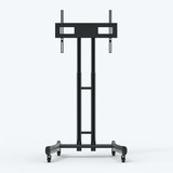 Luxor FP1000 Adjustable-Height Rolling TV Stand