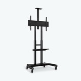Luxor FP4000 Adjustable-Height Large-Capacity LCD TV Stand