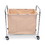 Luxor HL14 Laundry Cart - Steel Frame and Canvas Bag