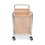 Luxor HL14 Laundry Cart - Steel Frame and Canvas Bag