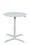 Luxor LX-PNADJ-32RD 32&quot; PNEUMATIC HEIGHT ADJUSTABLE ROUND CAF&#201; TABLE