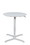 Luxor LX-PNADJ-36RD 36&quot; PNEUMATIC HEIGHT ADJUSTABLE ROUND CAF&#201; TABLE