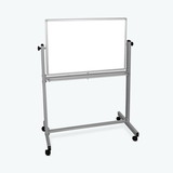 Luxor MB3624WW 36"W x 24"H Double-Sided Magnetic Whiteboard