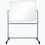 Luxor MB4836WW 48&quot;W x 36&quot;H Double-Sided Magnetic Whiteboard