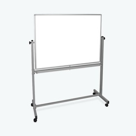 Luxor MB4836WW 48&quot;W x 36&quot;H Double-Sided Magnetic Whiteboard