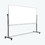 Luxor MB9640WW 96&quot;W x 40&quot;H Double-Sided Magnetic Whiteboard