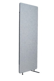 Luxor RCLM2466ZMG RECLAIM Acoustic Room Dividers - Expansion Panel in Misty Gray