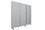 Luxor RCLM7266ZMG RECLAIM Acoustic Room Dividers - 3 Pack in Misty Gray
