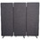Luxor RCLM7266ZSG RECLAIM Acoustic Room Dividers - 3 Pack in Slate Gray