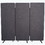 Luxor RCLM7266ZSG RECLAIM Acoustic Room Dividers - 3 Pack in Slate Gray