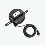 Luxor RE20 20' Retractable Power Cord - Two-Outlet