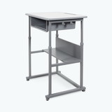 Luxor STUDENT-M Student Desk - Manual Adjustable Desk