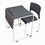 Luxor STUDENT-STK4PK Lightweight Stackable Student Desk and Chair - 4 Pack