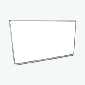 Luxor WB7240W 72&quot;W x 40&quot;H Wall-Mounted Magnetic Whiteboard