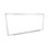 Luxor WB9640W 96&quot;W x 40&quot;H Wall-Mounted Magnetic Whiteboard